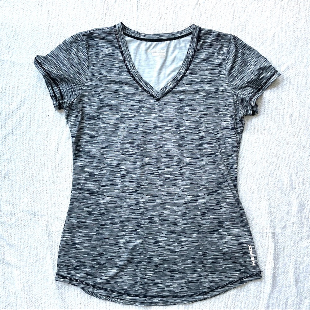 Head brand workout shirt sleeve shirt